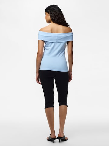 PIECES Shirt 'PCGeorgina' in Blue