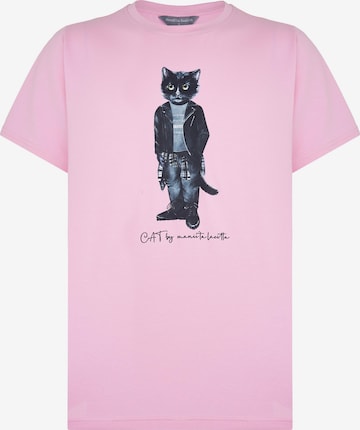 Cat e Lolette Paita 'Rocker Cat' värissä vaaleanpunainen: etupuoli