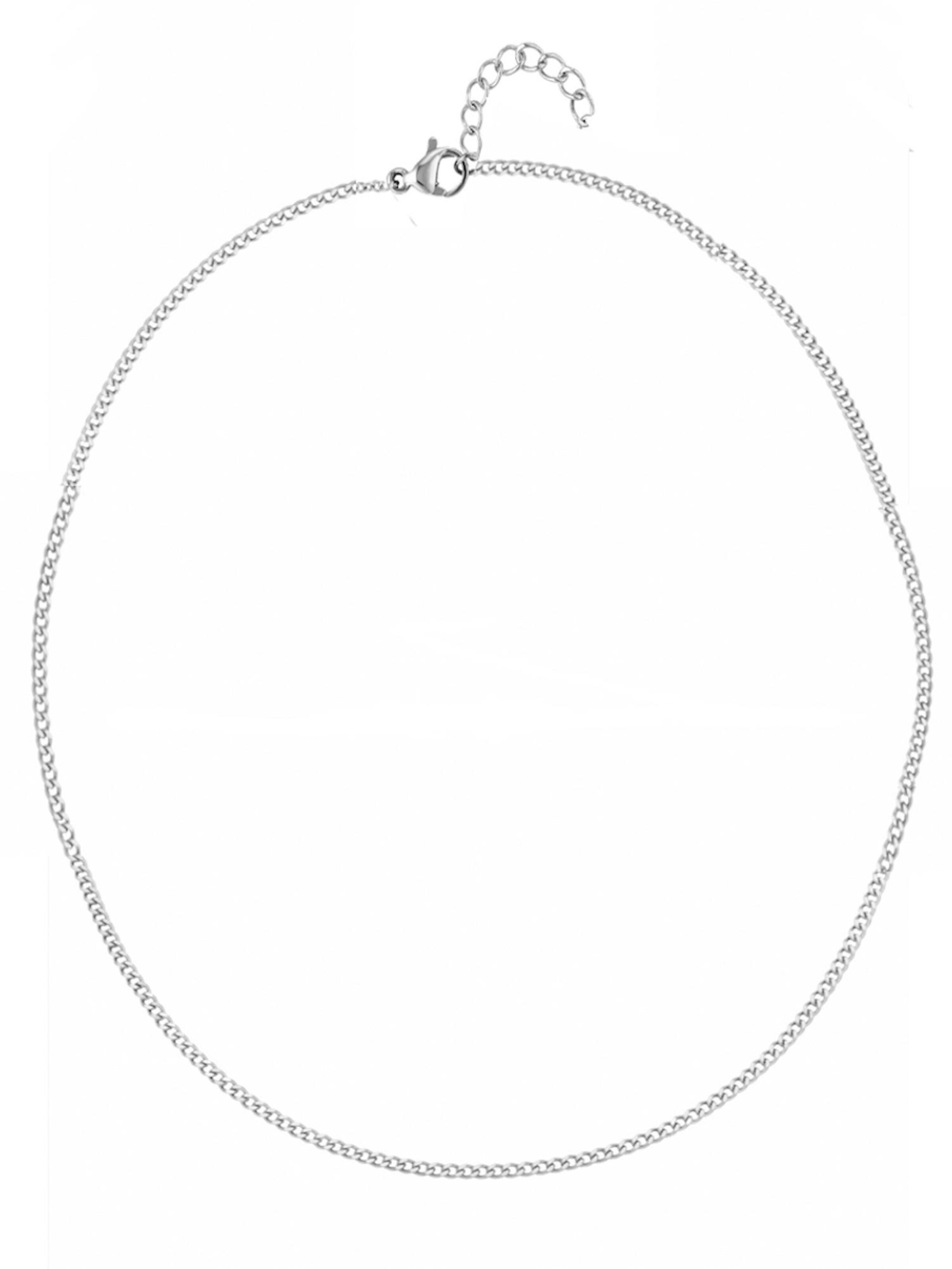 Cala Rose Ketting 'PURE' in Zilver: voorkant