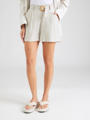 Loosefit Pantalon à pince Sublevel en beige : devant