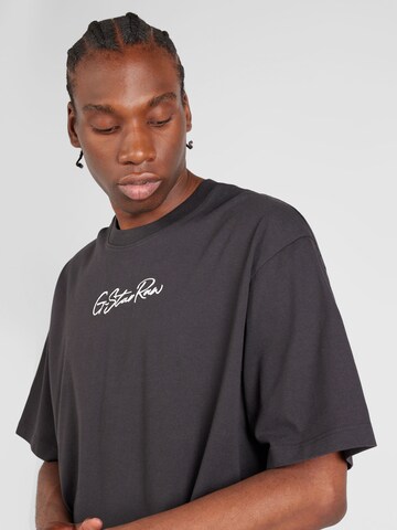 G-Star RAW - Camiseta 'Autograph' en negro