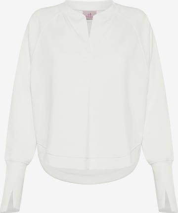 DEHA Sweatshirt in Weiß: Vorderseite
