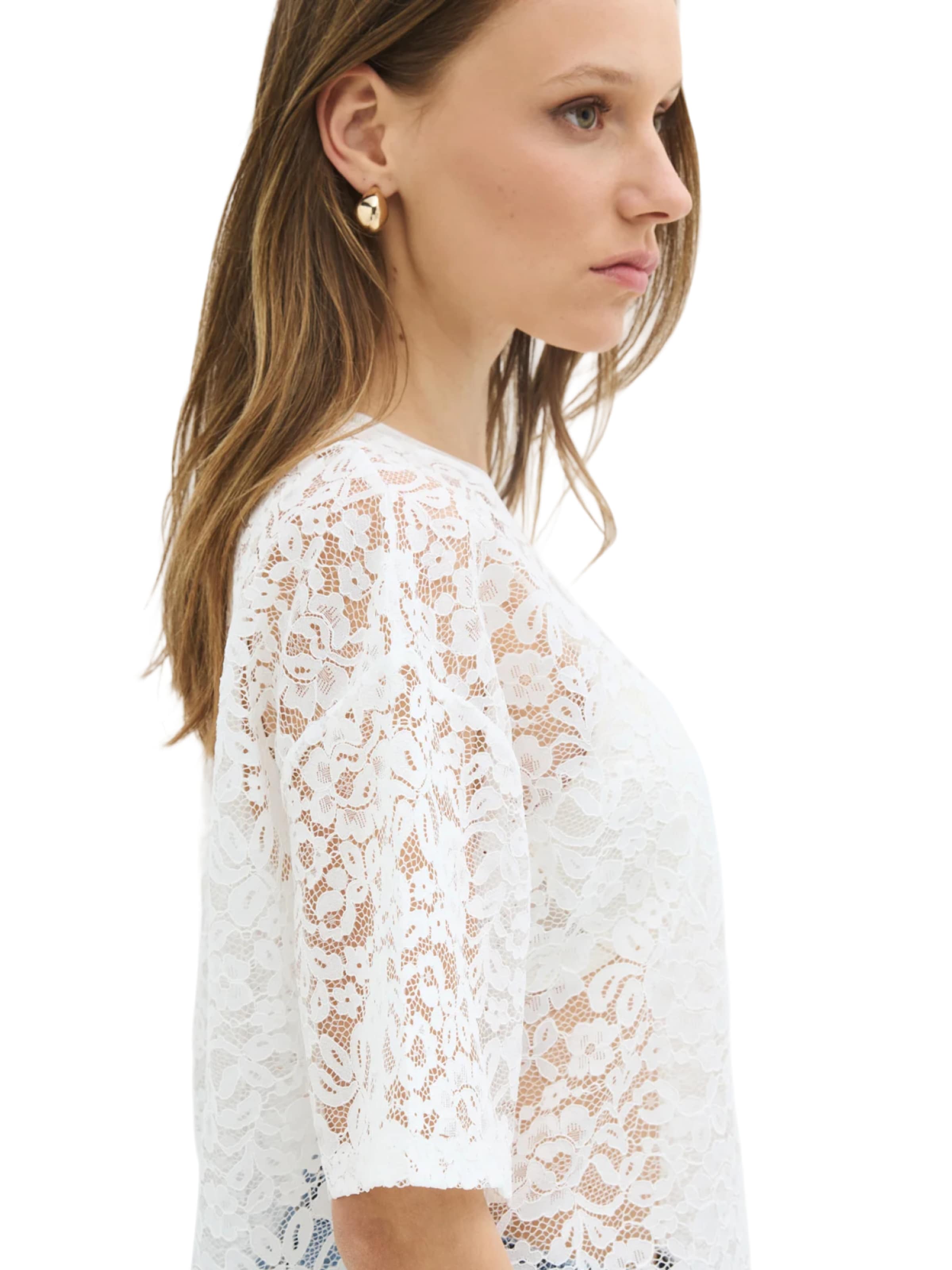 No Matter What Blouse in White