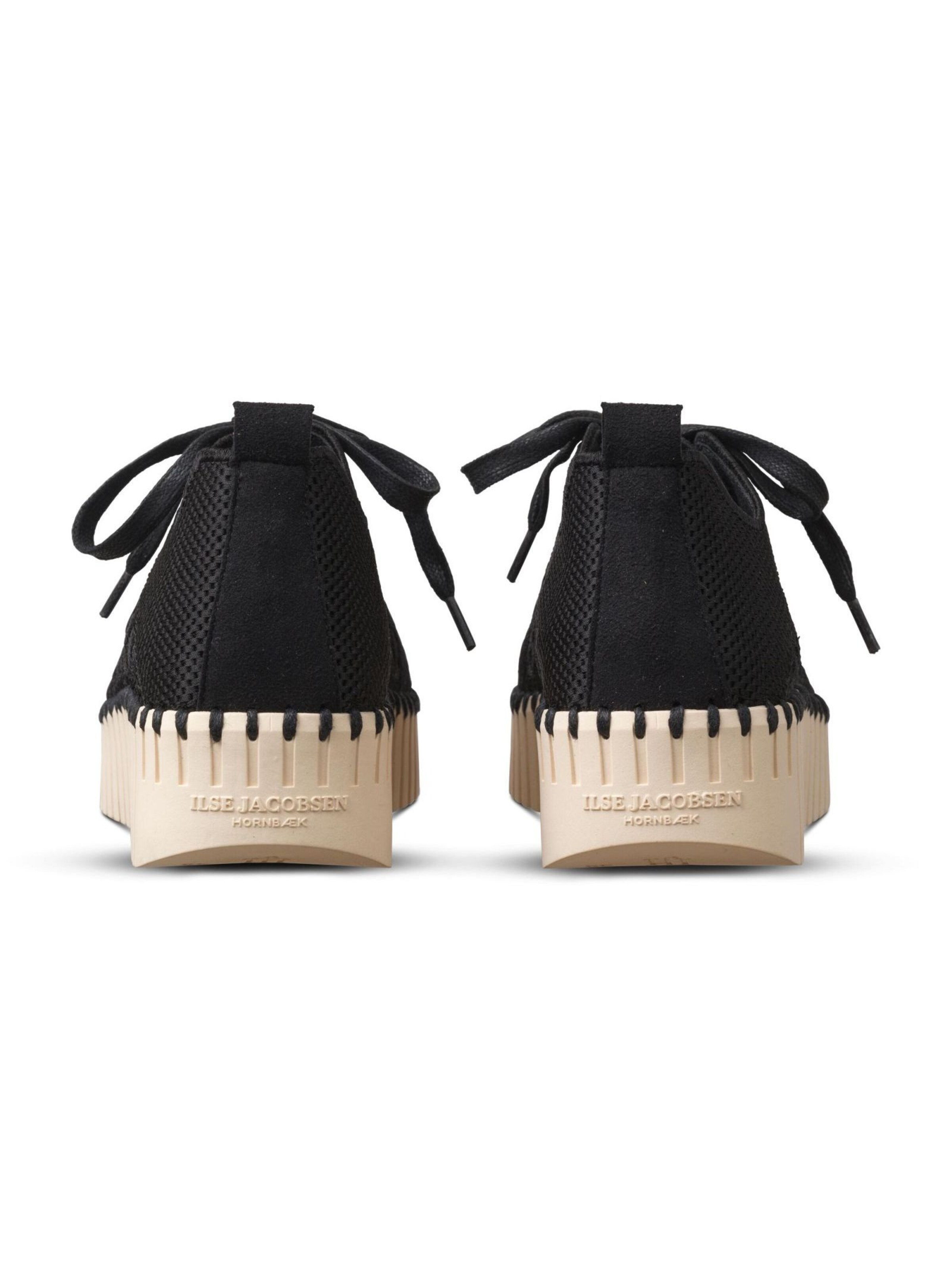 Baskets basses 'Tulip' ILSE JACOBSEN en noir