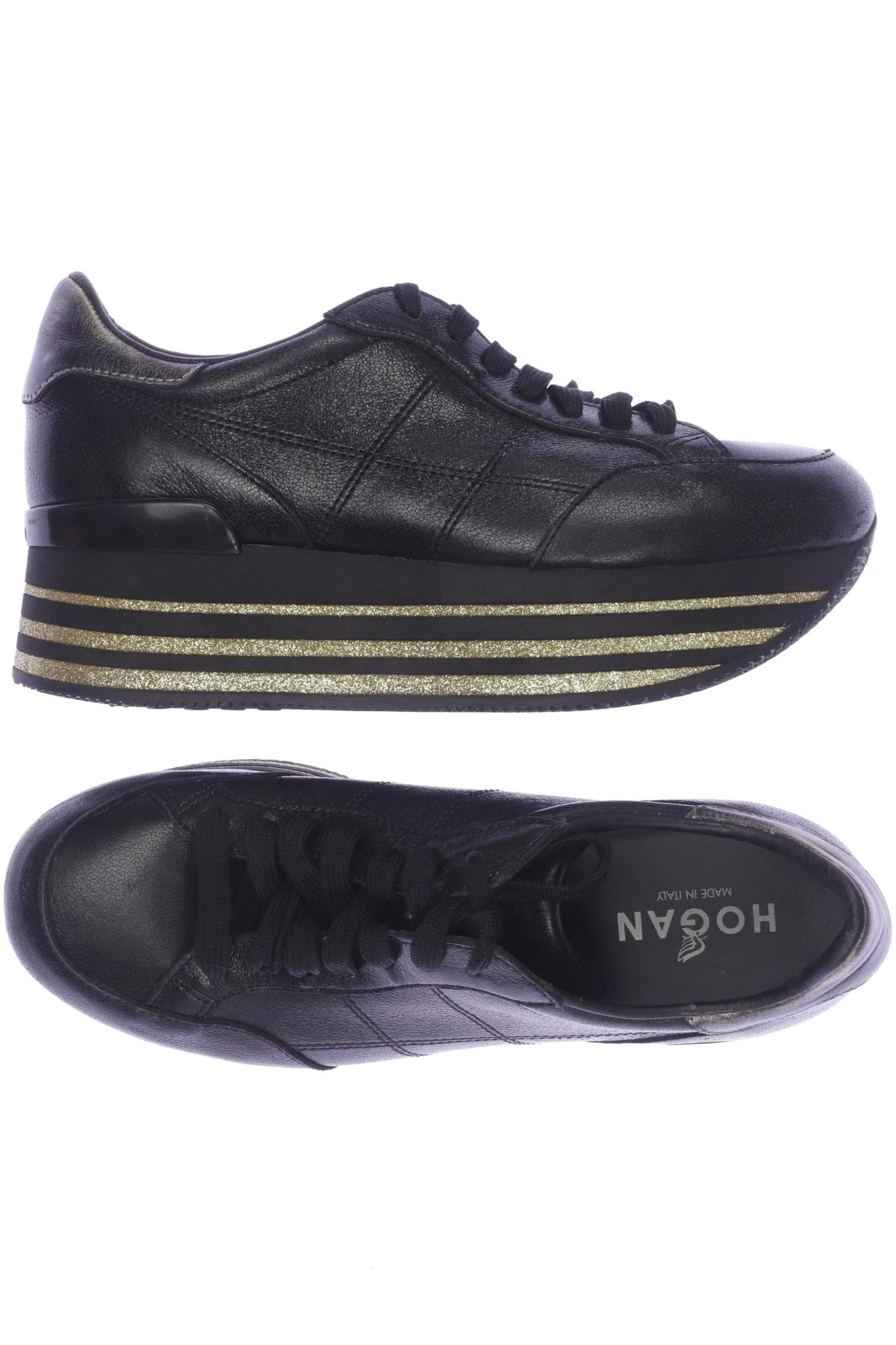 HOGAN Sneakers & Trainers in 38,5 in Black: front