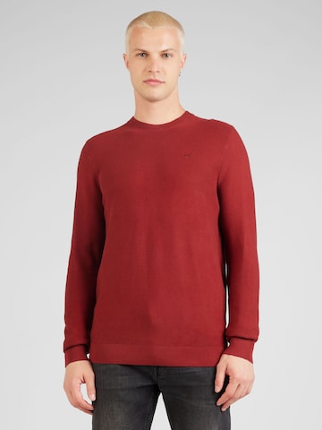 MUSTANG Sweater 'Emil' in Red: front