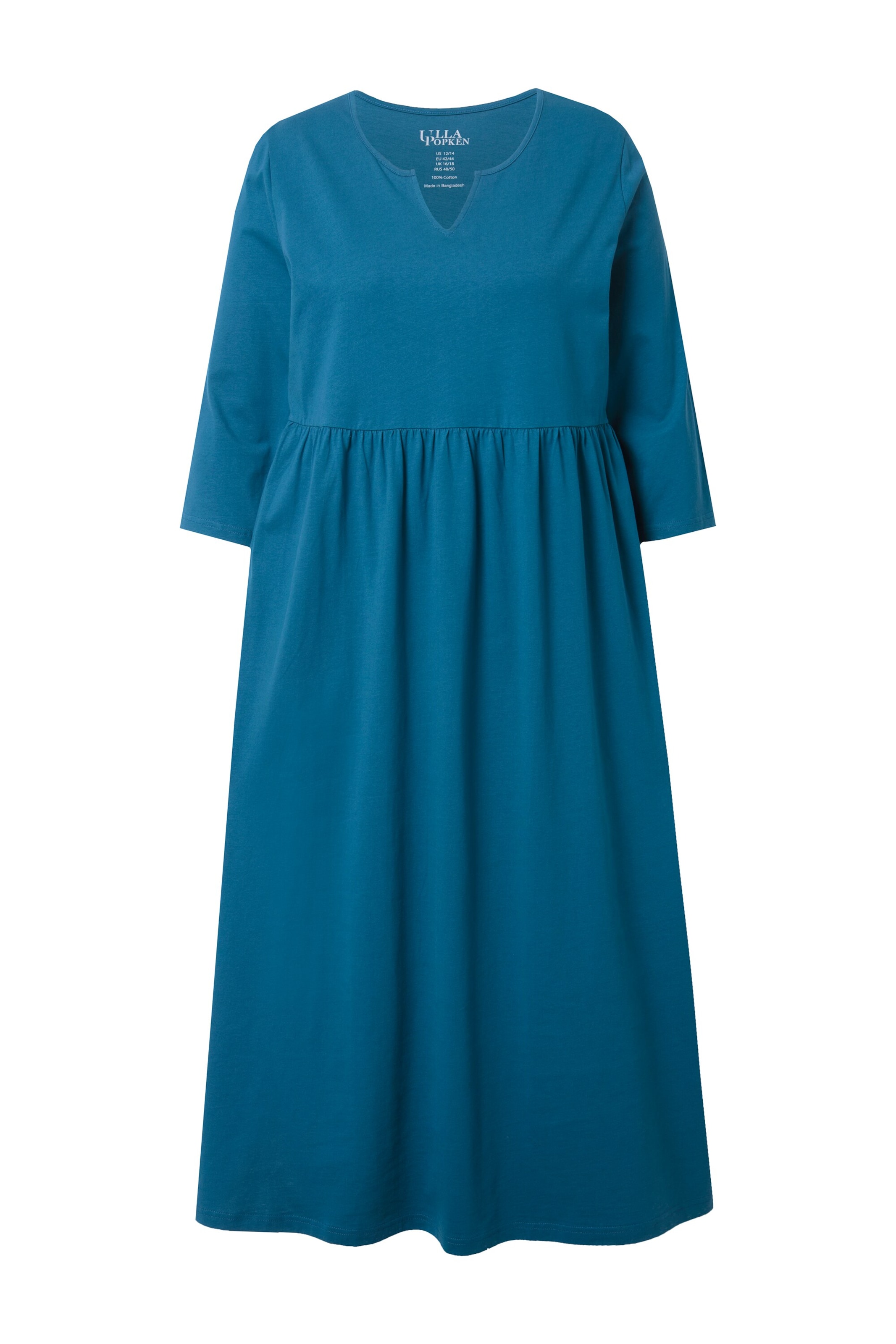 Ulla Popken Jurk in Groen: voorkant