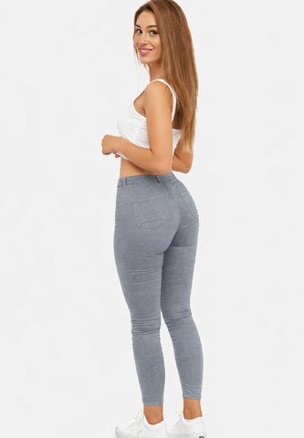 Elara Skinny Jeansy w kolorze szary