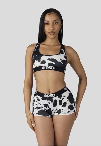 Bustier Soutien-gorge de sport PSD en blanc : devant