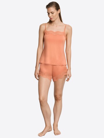 Haut ' Ciri ' Hanro en orange