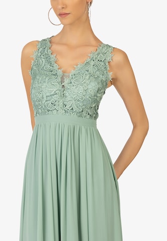 Rochie de seară de la Kraimod pe verde