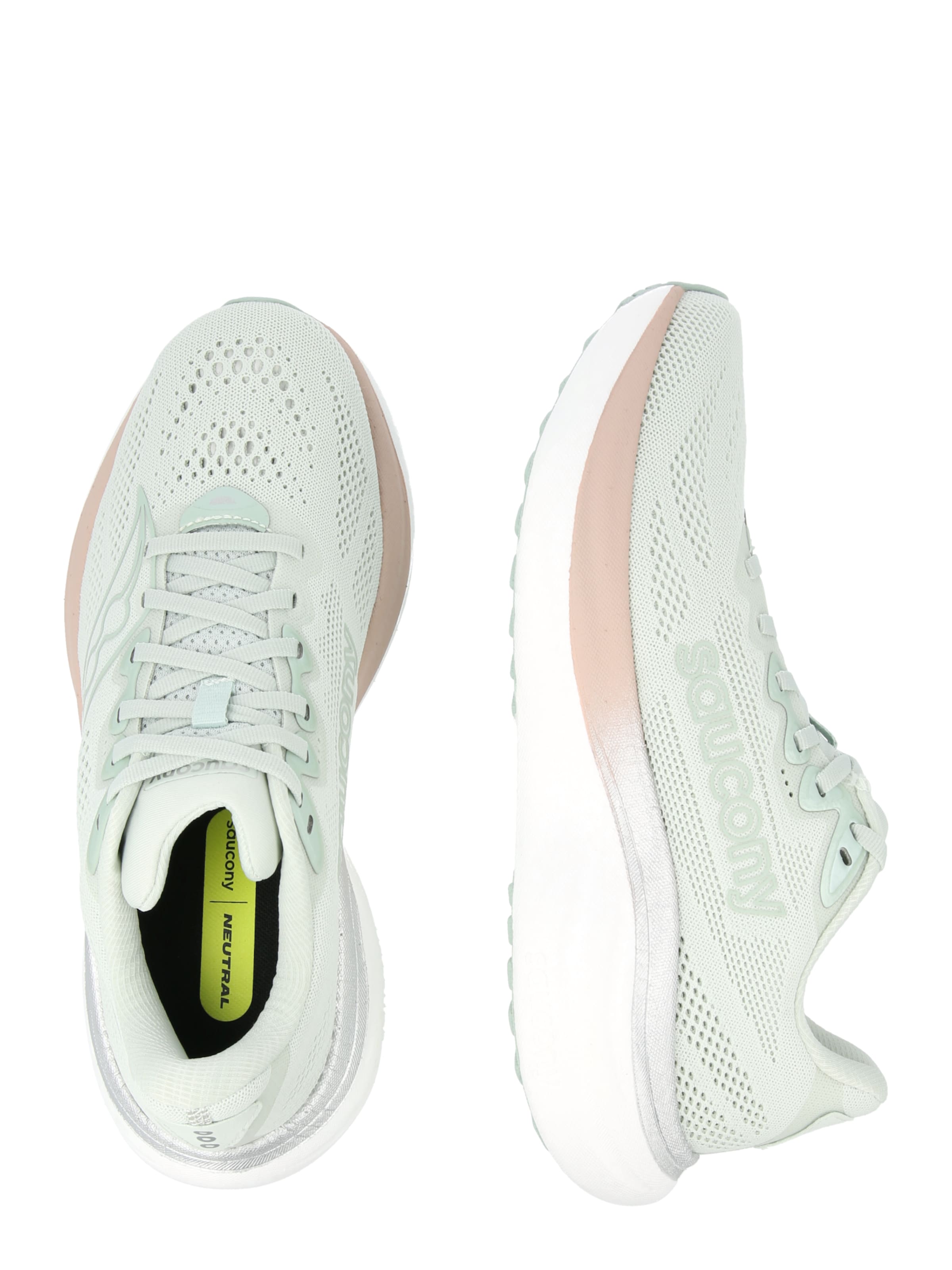 saucony Маратонки за бягане 'RIDE 19' в зелено