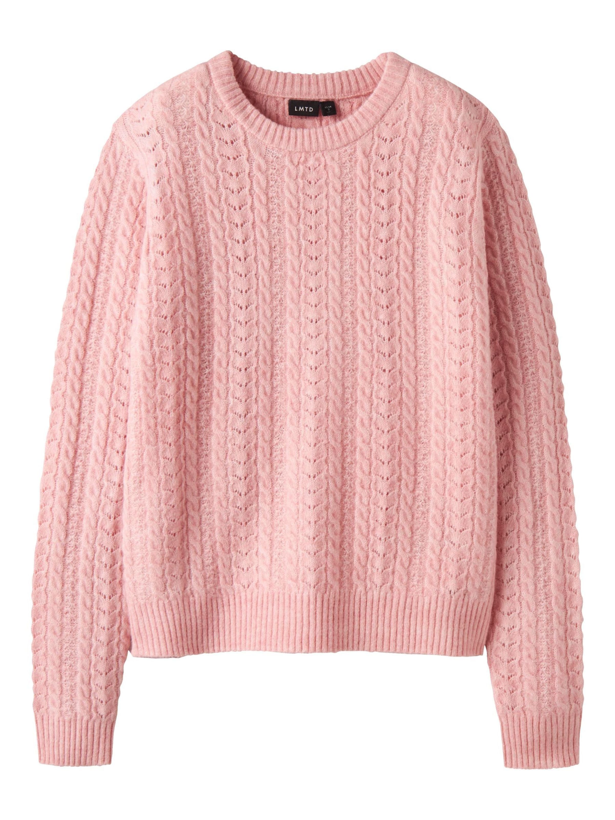 LMTD Pullover in Pink: Vorderseite