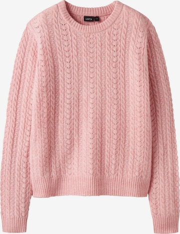 LMTD Sweater in Pink: front