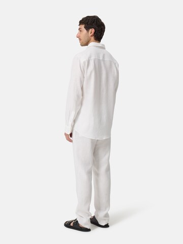 Comfort fit Camicia di CASH-MERE.CH in bianco