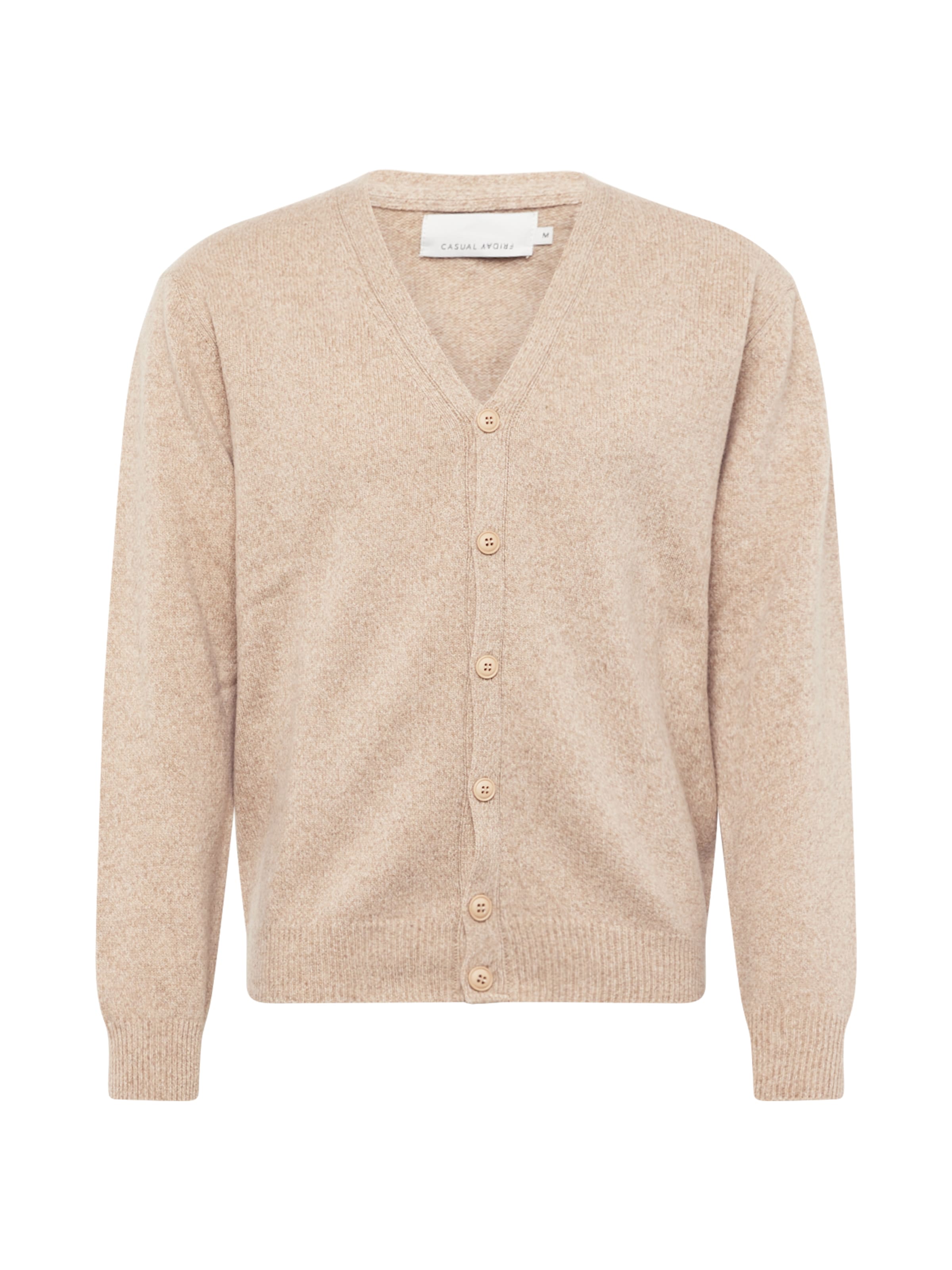 Casual FridayKardigan &#x27;Karl&#x27; - bež boja: prednji dio