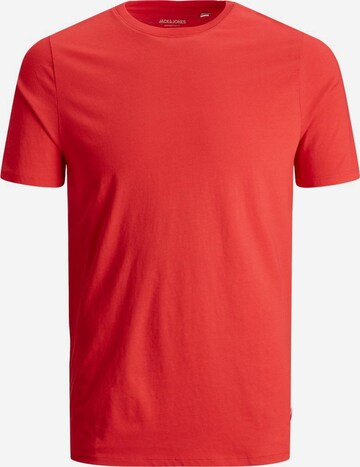 Coupe slim T-Shirt JACK & JONES en rouge