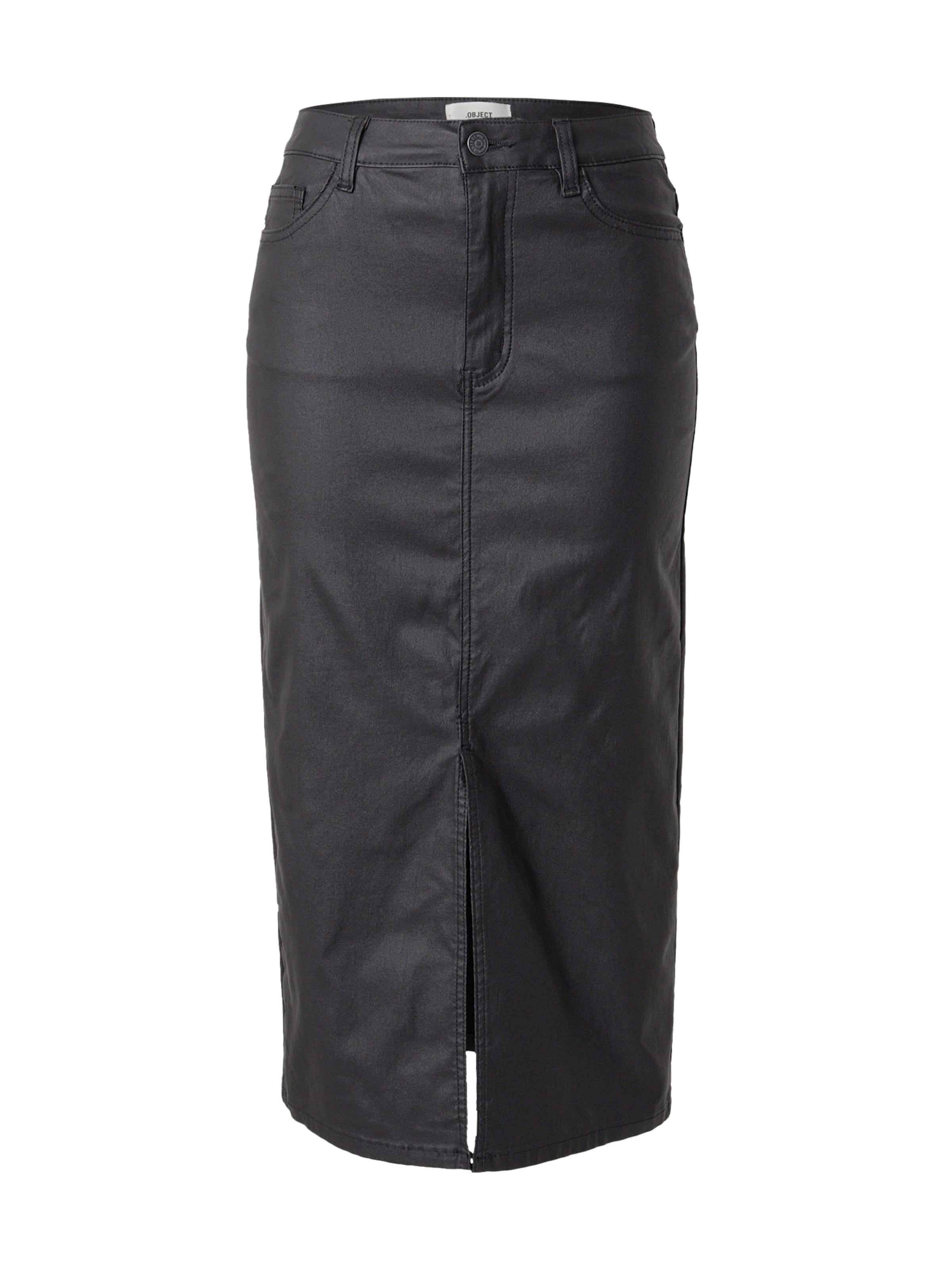 OBJECT Rok &#x27;Naya&#x27; in Zwart: voorkant