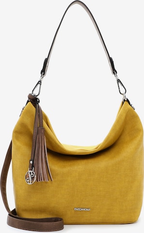 Borsa a spalla 'Elke' di Emily & Noah in marrone: frontale