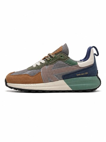 Kaotiko Sneakers laag 'Vancouver' in Grijs: voorkant