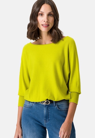 Pull-over zero en vert : devant