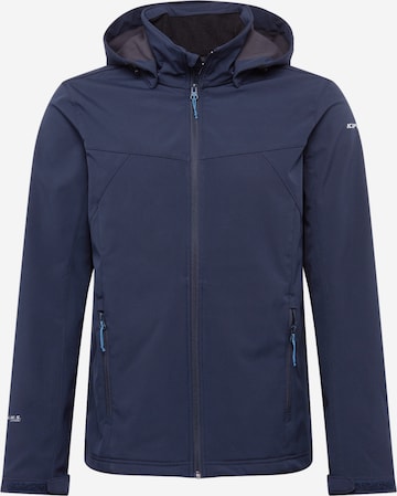 ICEPEAK Outdoorjas 'Brimfield' in Blauw: voorkant