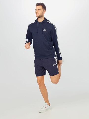 ADIDAS SPORTSWEAR Regular Sportshorts 'Aeroready Essentials 3-Stripes' in Blau