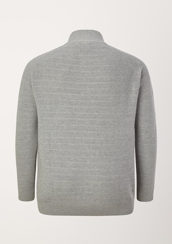 s.Oliver Men Big Sizes Sweater in Grey