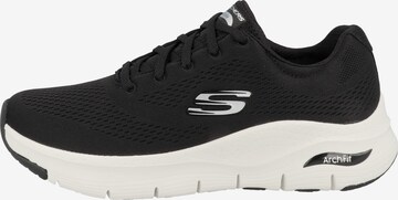 SKECHERS Matalavartiset tennarit 'Arch Fit' värissä musta