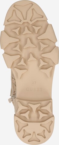 Stivaletto stringato 'Madox' di GUESS in beige