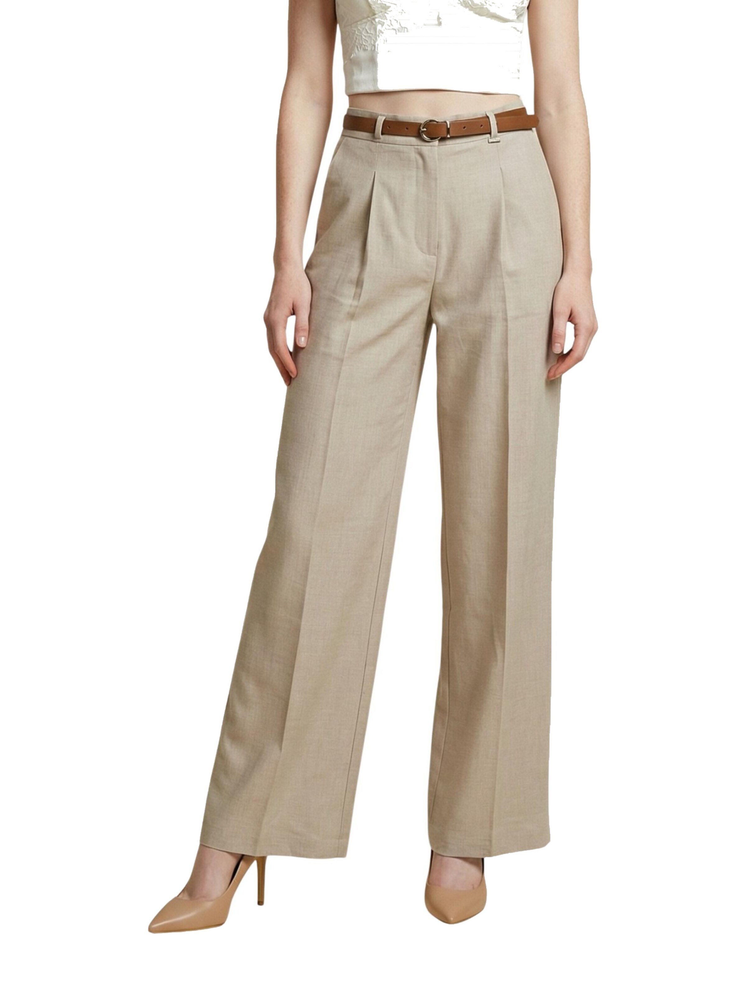 Artigli Trousers in Beige