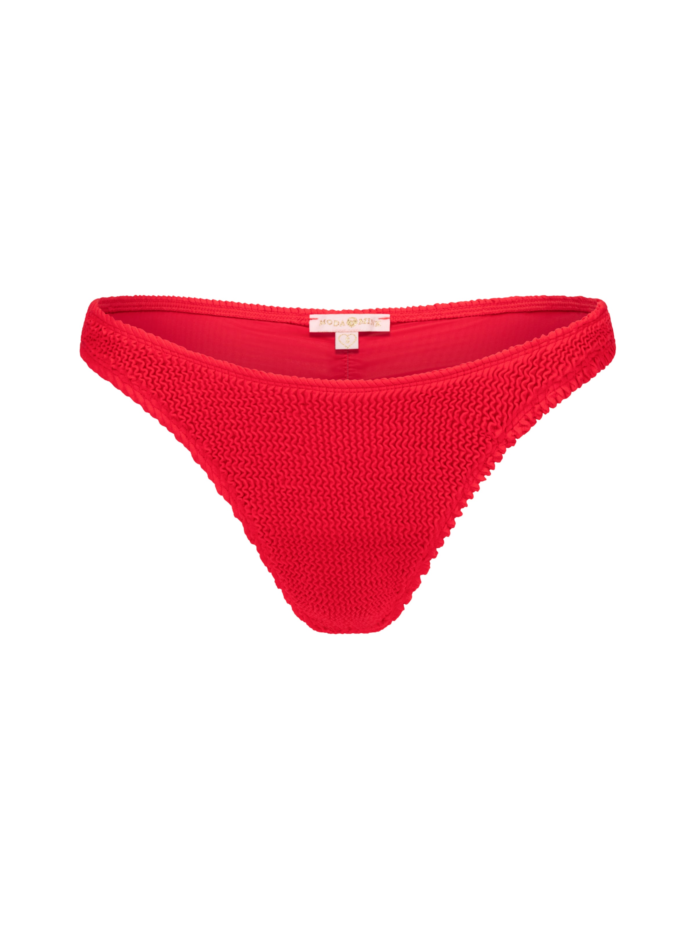 Moda Minx Bikinihose in Rot: Vorderseite