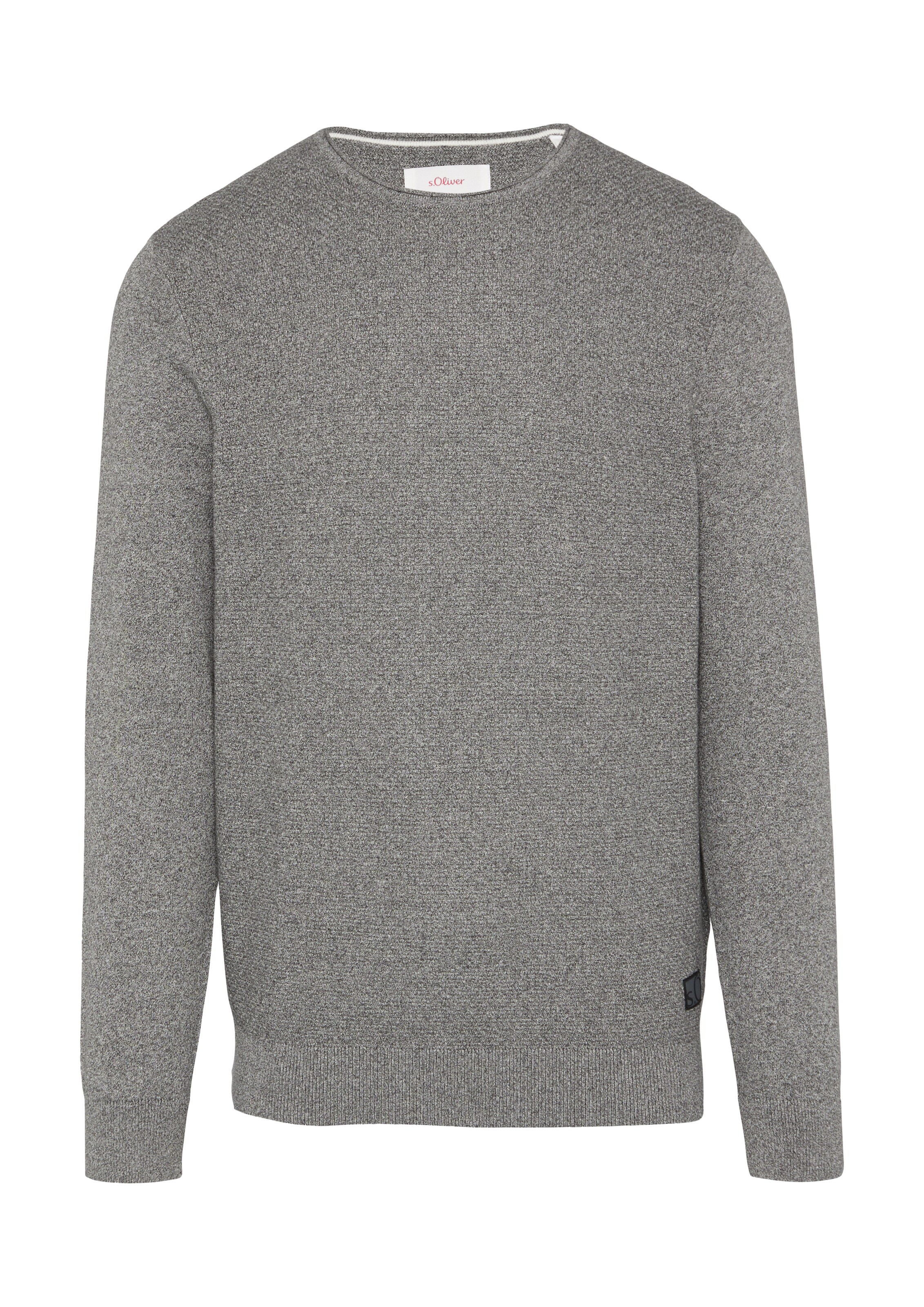s.Oliver Pullover in Grau: Vorderseite