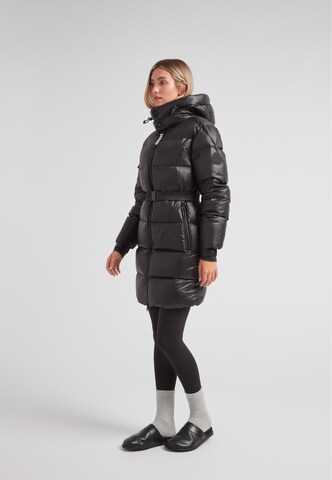 JACK1T Mantel 'Ez' in Schwarz