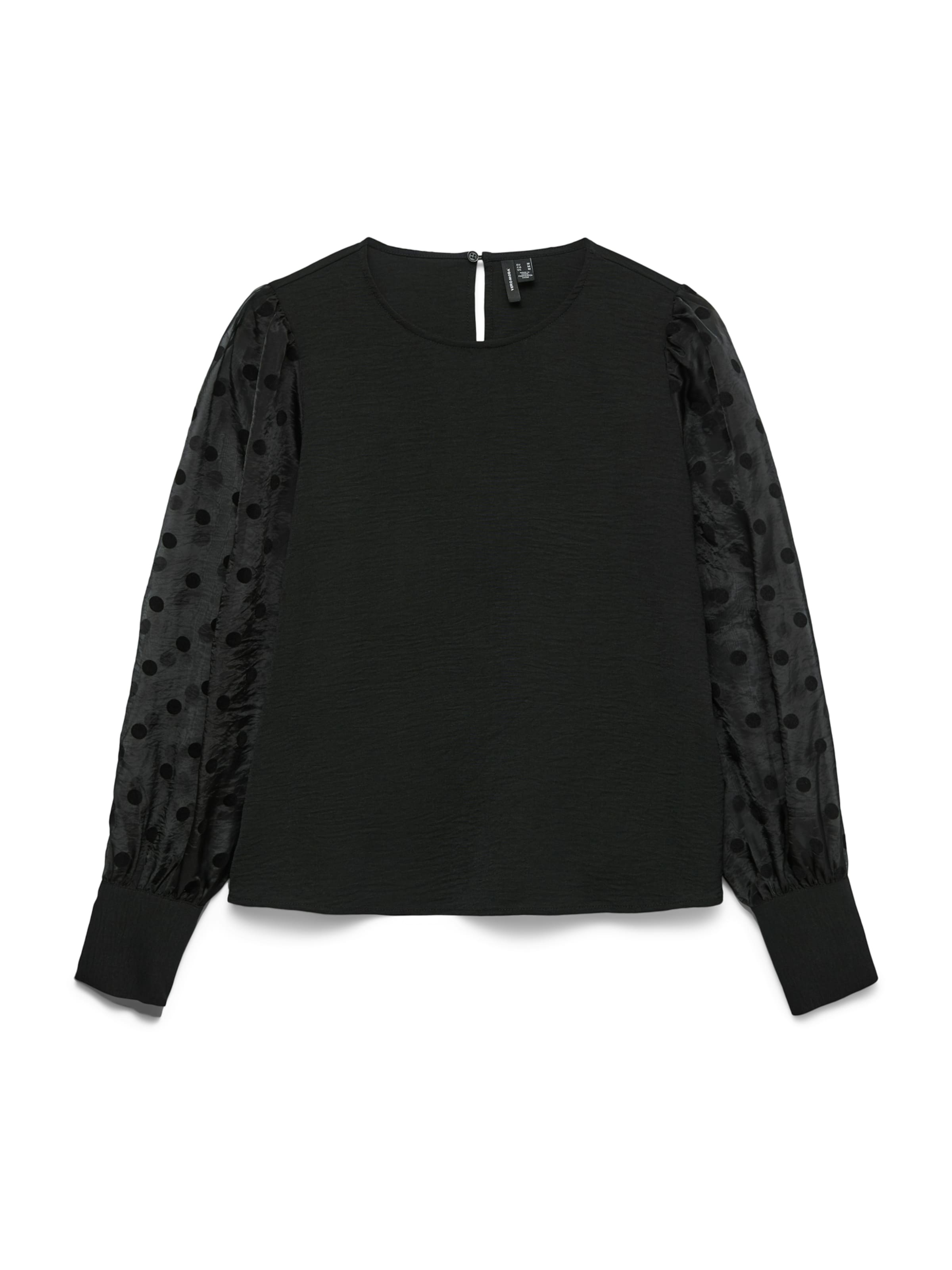 VERO MODA Blouse 'ALVA' in Black: front