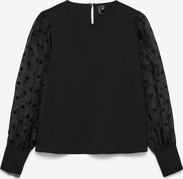 VERO MODA Pusero 'ALVA' värissä musta: etupuoli