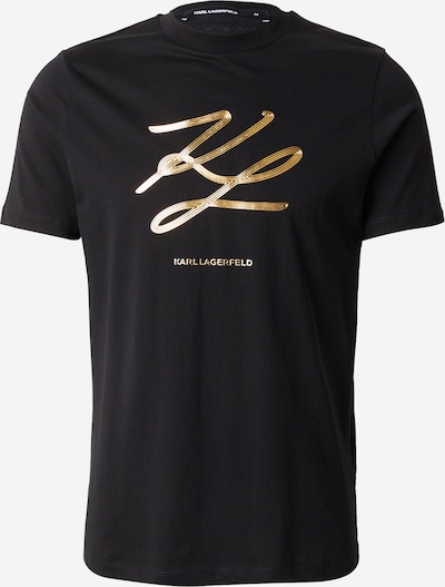 Karl Lagerfeld Camisa em ouro / preto, Vista do artigo