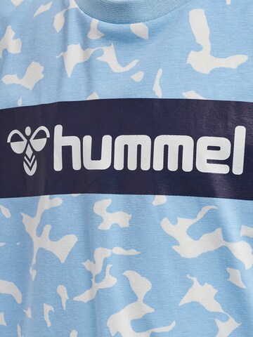 Hummel Shirt 'CARITAS' in Blauw