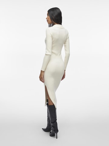 VILA Knit dress in Beige