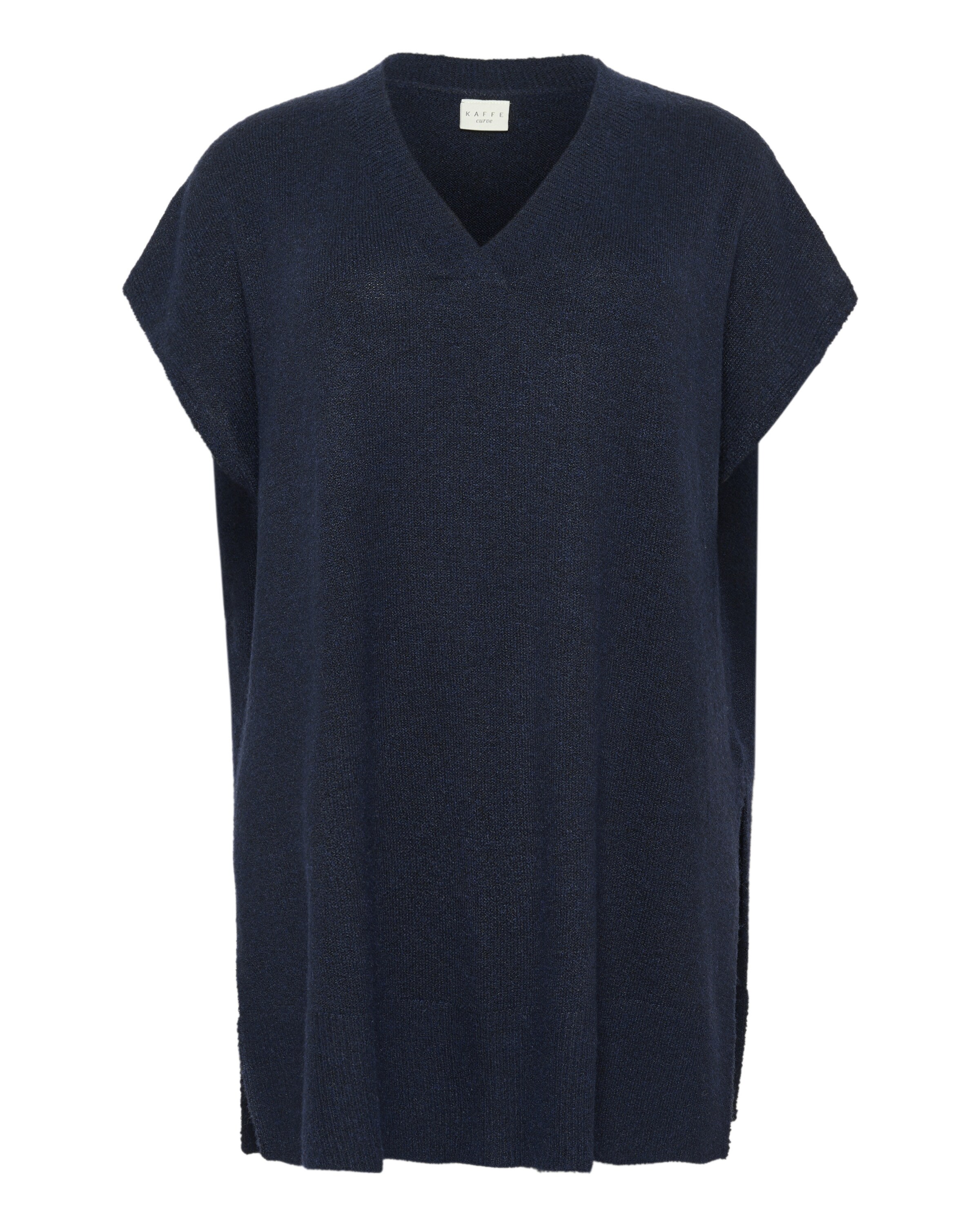 Cape 'Annett' KAFFE CURVE en bleu : devant