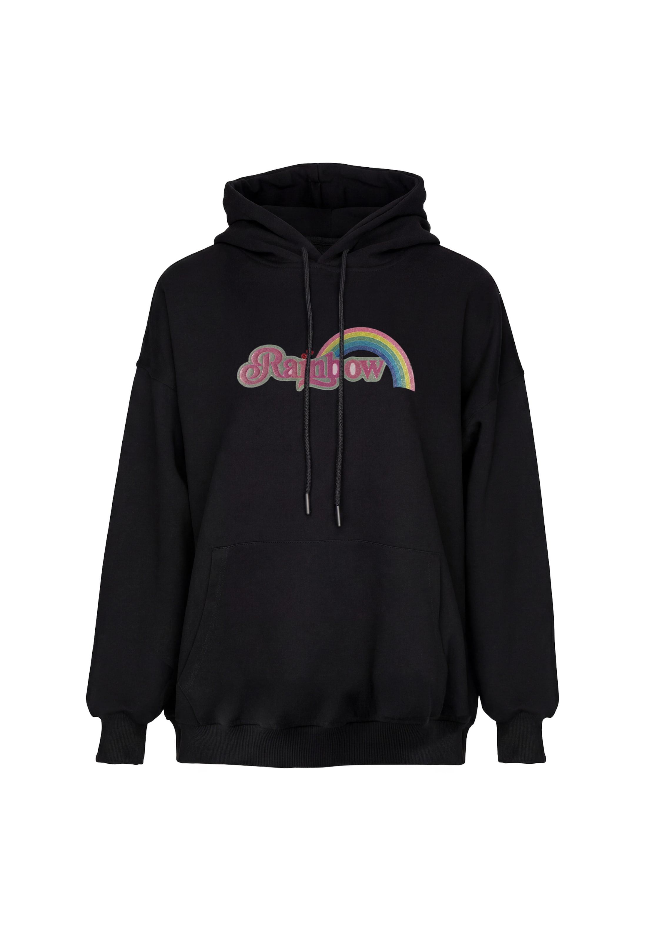 Sweat-shirt MYMO en noir : devant