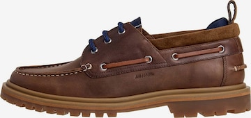 Scarpa stringata 'ROB DECK M' di Pepe Jeans in marrone: frontale