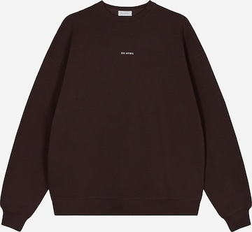 OH APRIL Sweatshirt in Brown: front