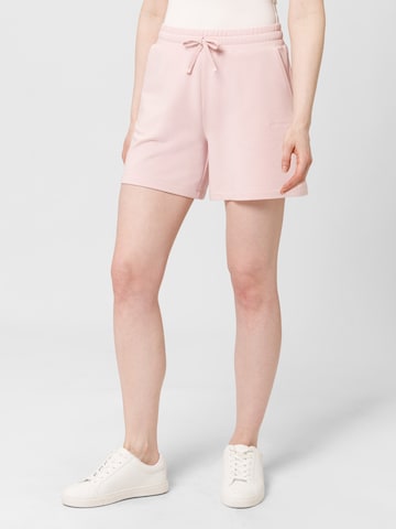 Les Lunes Loose fit Trousers 'Bonnie' in Pink: front