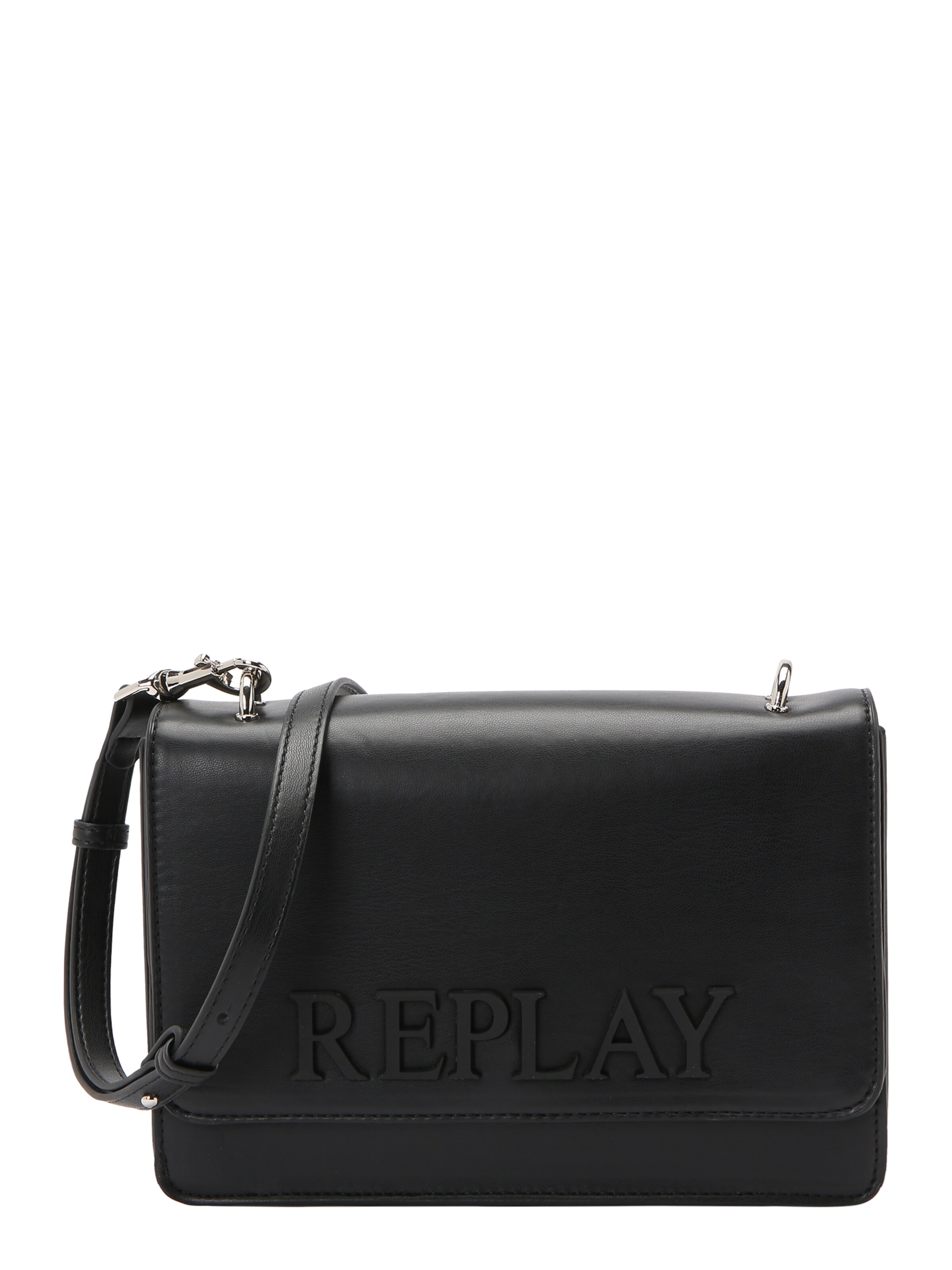 Borsa a tracolla di REPLAY in nero: frontale