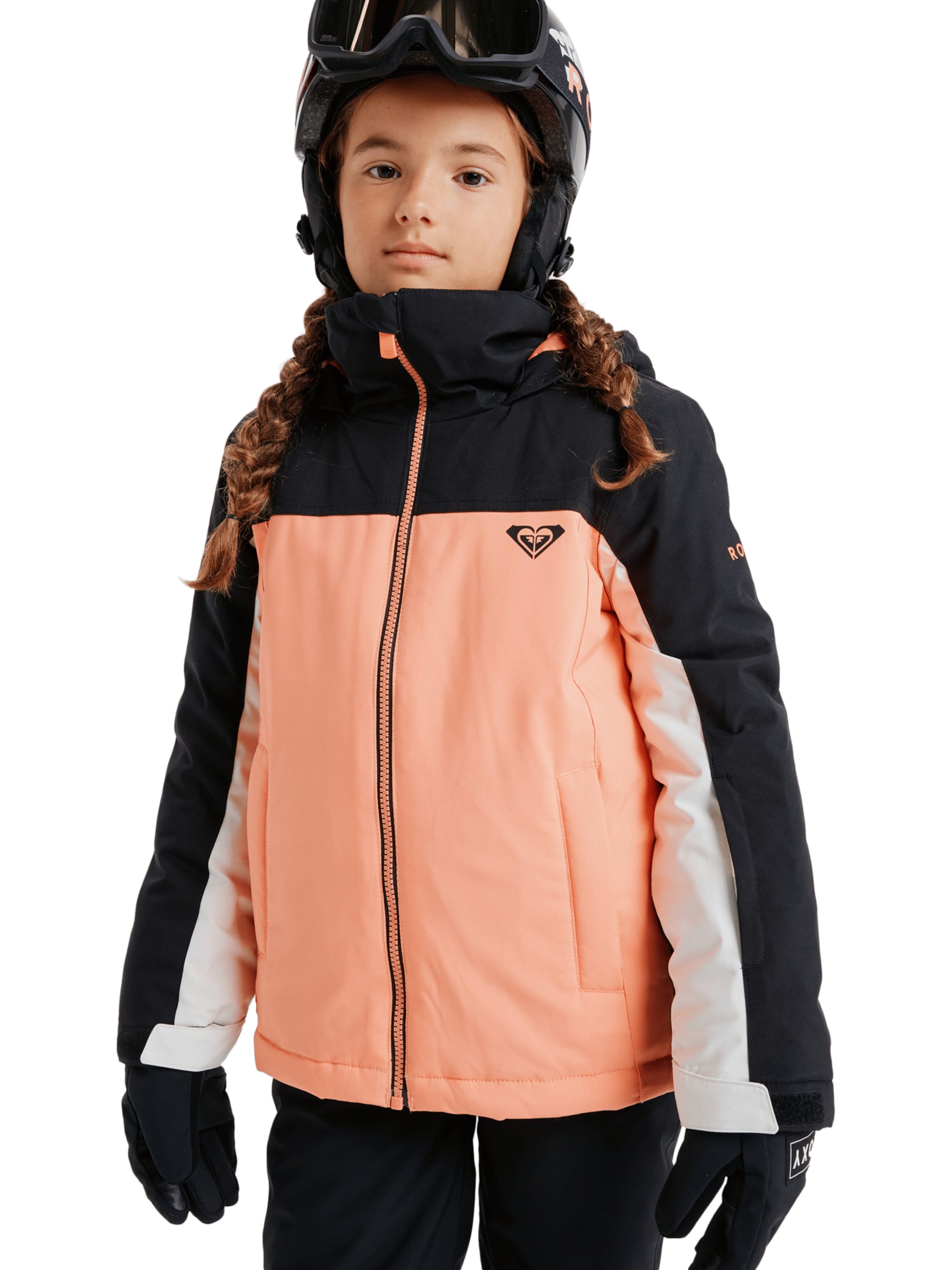 ROXY Athletic Jacket 'Galaxy' in Orange: front