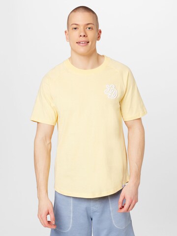 Les Deux - Camisa 'Darren' em amarelo: frente