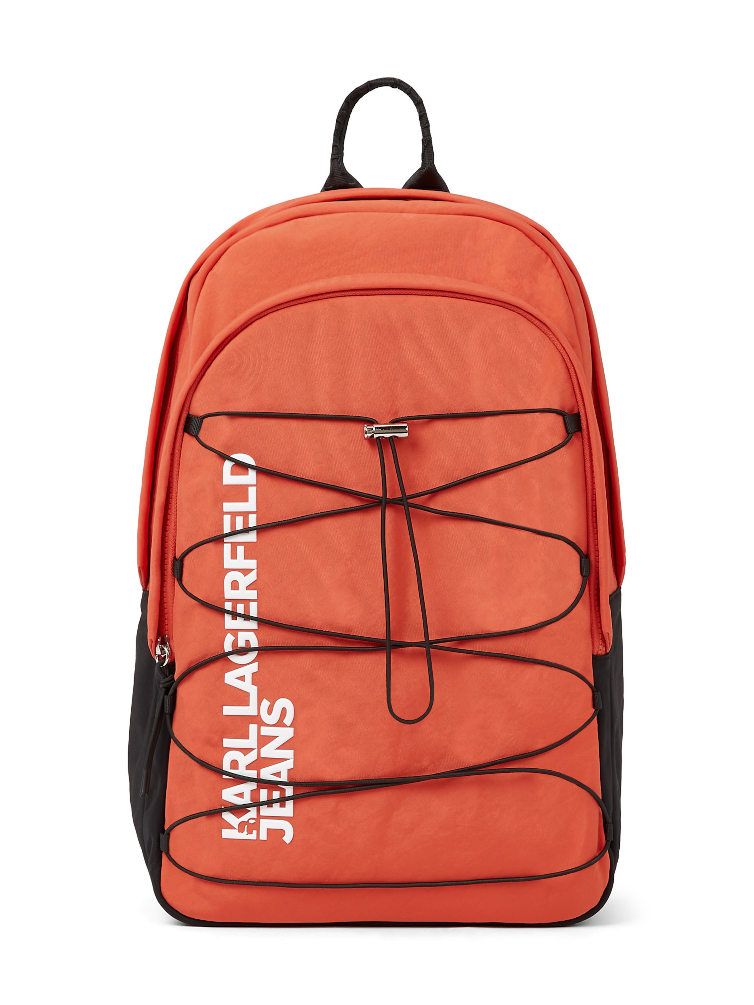 KARL LAGERFELD JEANS - Mochila en rojo: frente