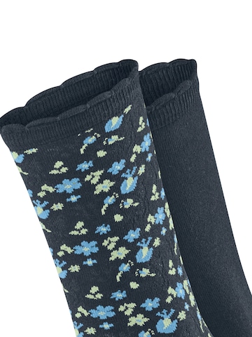 ESPRIT Socken 'Flower Meadow 2-Pack'‌‌‌‌‌‌‌‌‌‌ in Blau