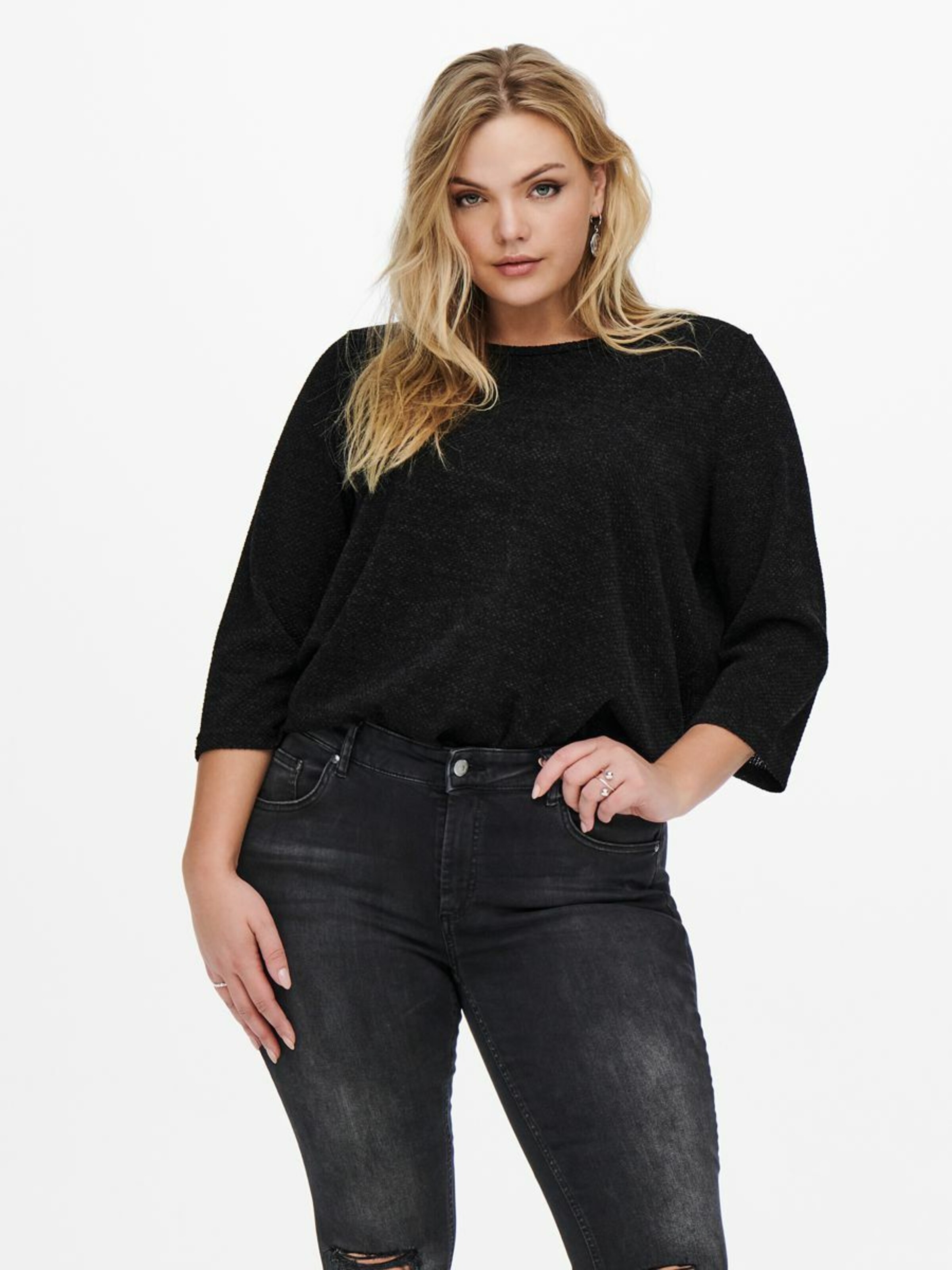 Frauen Shirts & Tops ONLY Carmakoma Shirt in Schwarz - AB74587 Frauen Shirts & Tops ONLY Carmakoma Shirt in Schwarz - AB74587